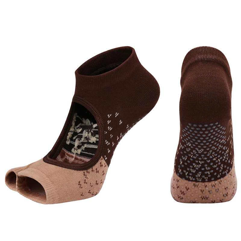 Pilates Yoga Footwear - Non-Slip Split-Toe Yoga Socks for Women,
