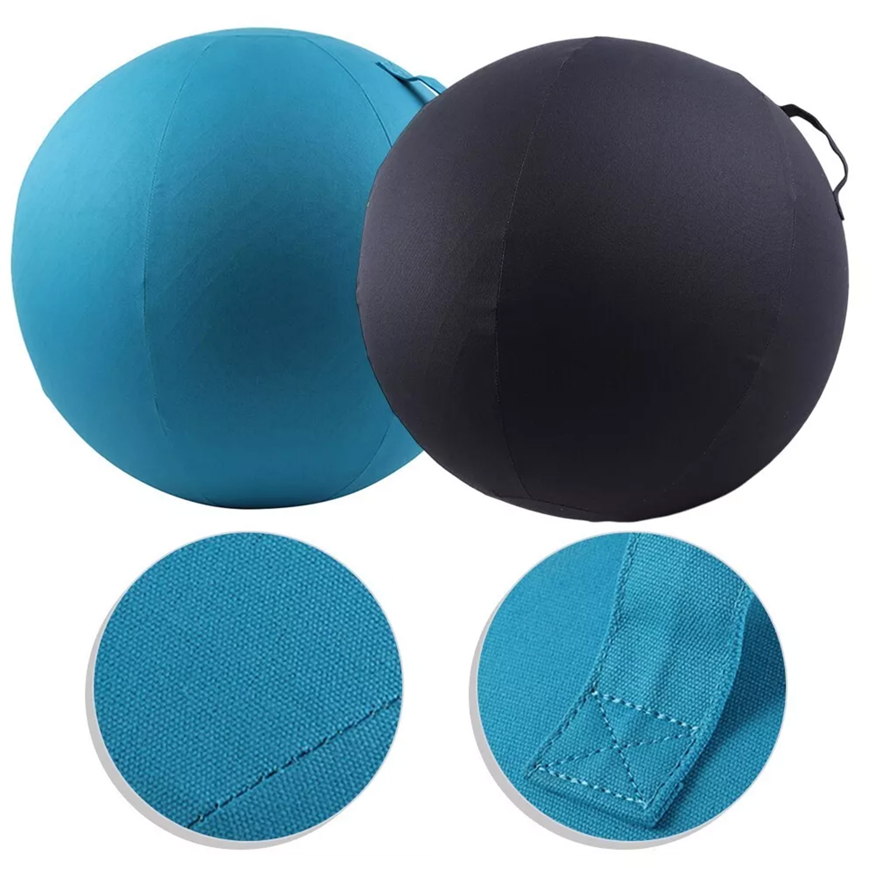 Pilates Yoga Ball Exercises - OEM Customized 65cm PVC Yoga Ball