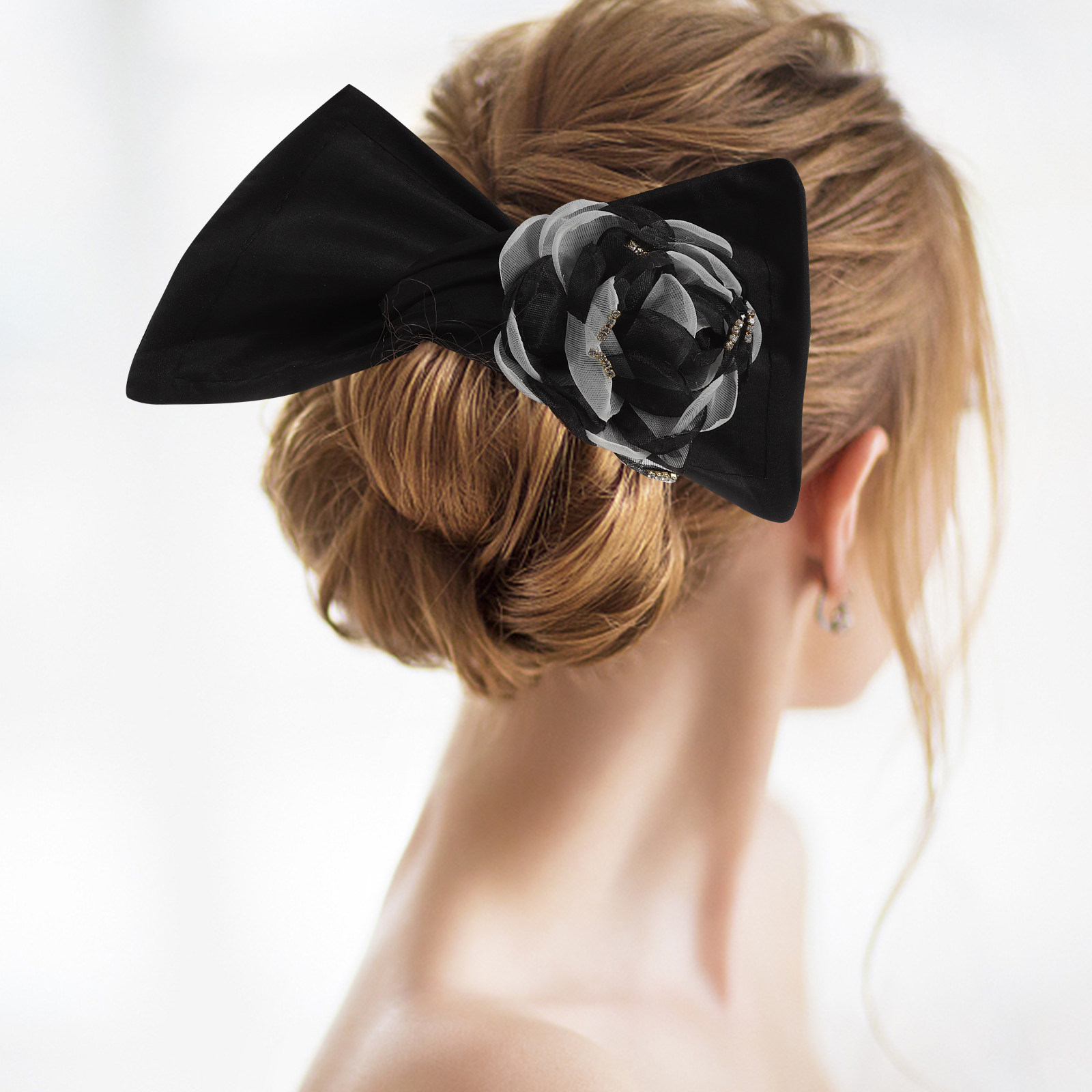 Pilates Yoga Gifts - 4Pcs Flower Hair Bun Maker Donut