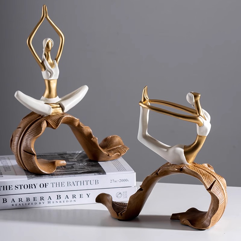 Pilates Yoga Gifts - Fitness Sports Yoga Ornament Creative Living