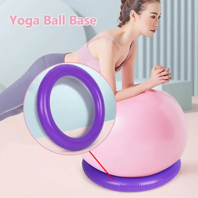 Gym Yoga Ball Base Non-slip Ex - Pilates Yoga Ball Exercises ulasan dan harga