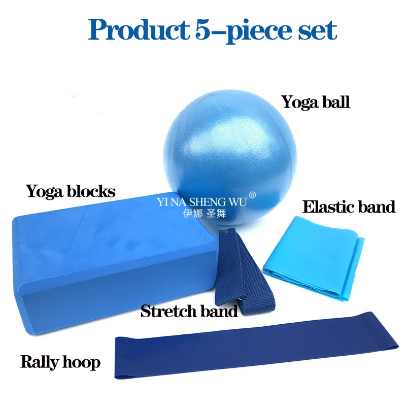 Yoga Starter Kit 5pc Set Yoga  - Pilates Yoga Ball Exercises ulasan dan harga