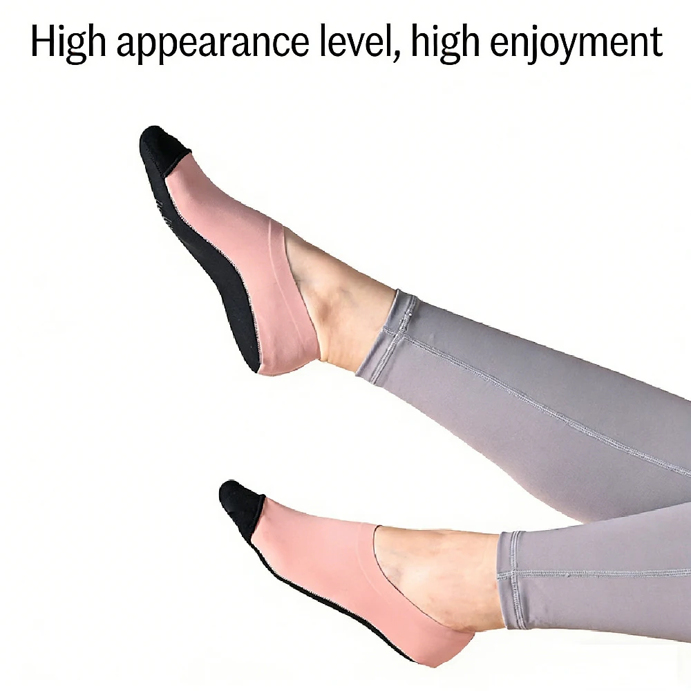 1Pair Grip Non Slip Socks, Yog - Pilates Yoga Footwear ulasan dan harga