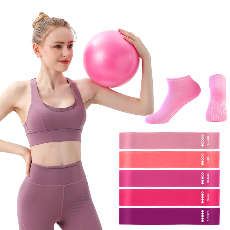 Pilates Ball Resistance Bands  - Pilates Yoga Ball Exercises ulasan dan harga