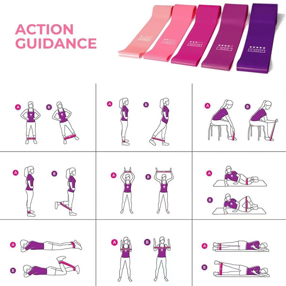 Pilates Ball Resistance Bands  - Pilates Yoga Ball Exercises ulasan dan harga