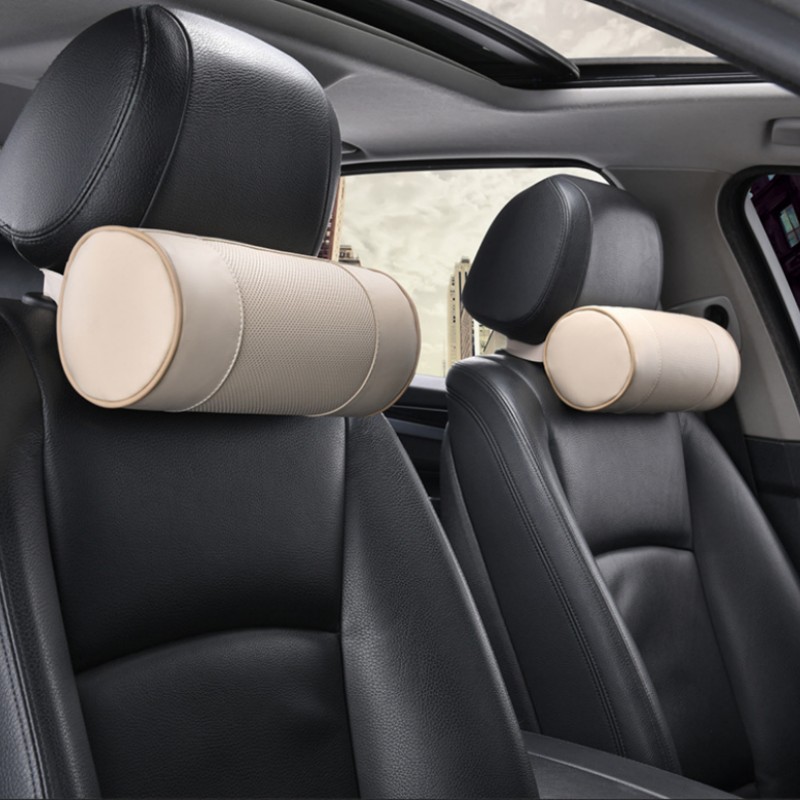 1pcMemory Foam Car Neck Pillow - Bolster Cushion Round ulasan dan harga