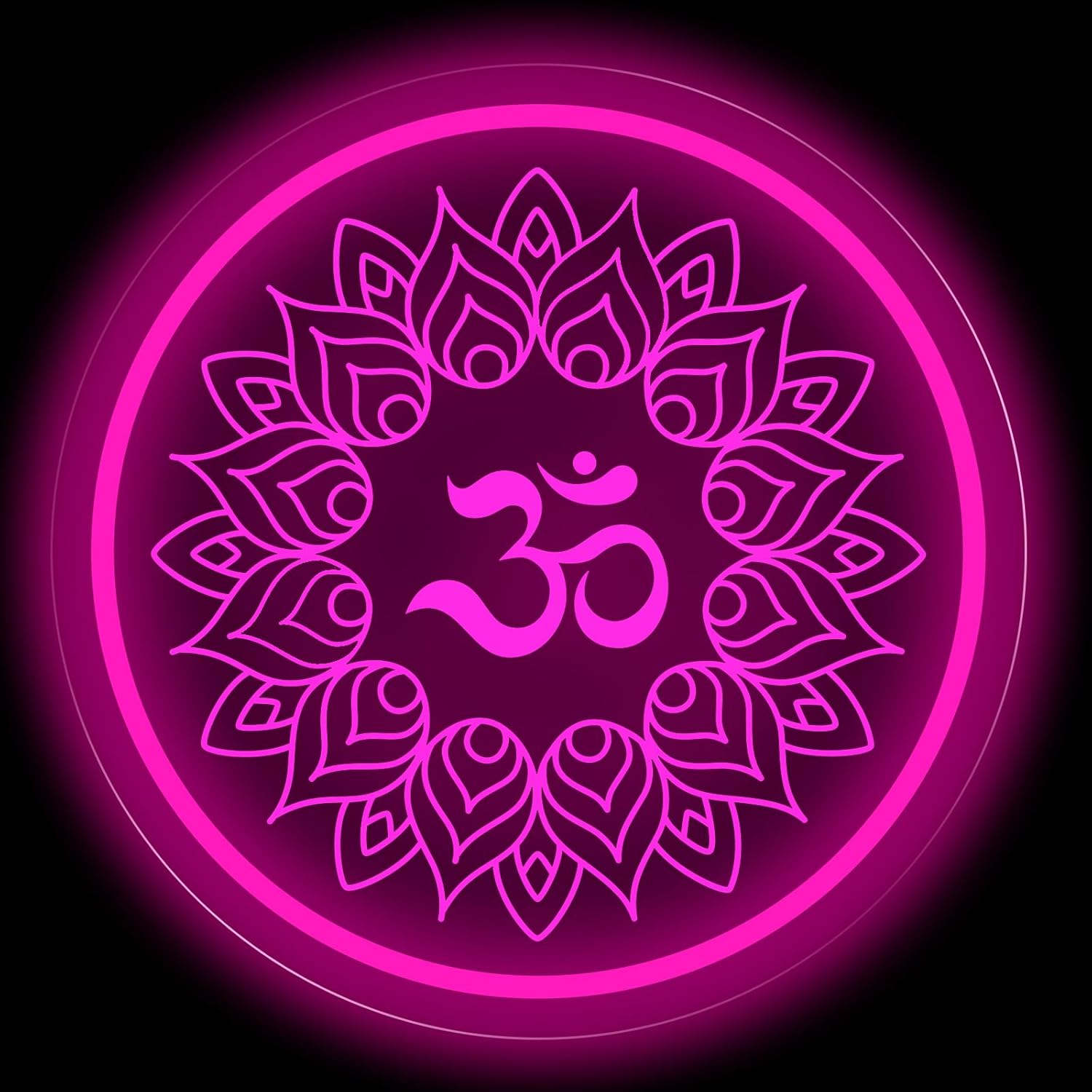 Om Mandala Neon Sign USB Power - Pilates Yoga Gifts ulasan dan harga