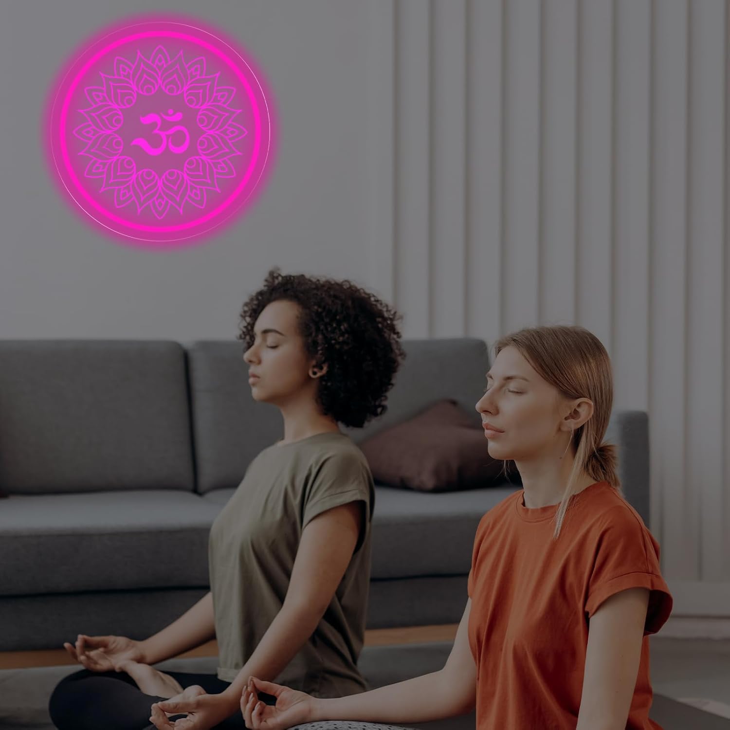 Om Mandala Neon Sign USB Power - Pilates Yoga Gifts ulasan dan harga