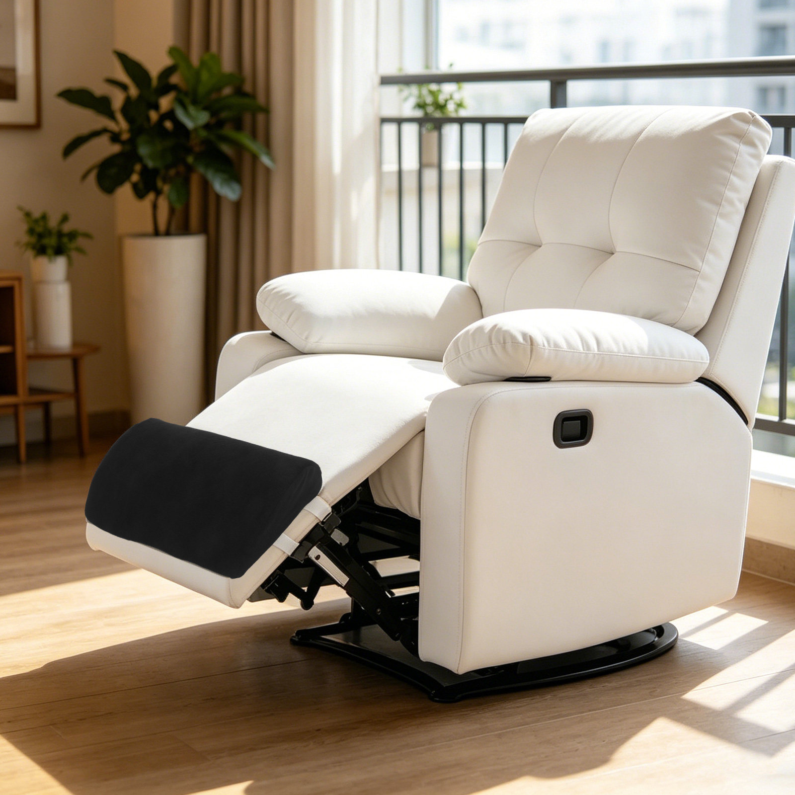 Recliner Leg Rest Cushion Soft - Bolster Cushion Round ulasan dan harga