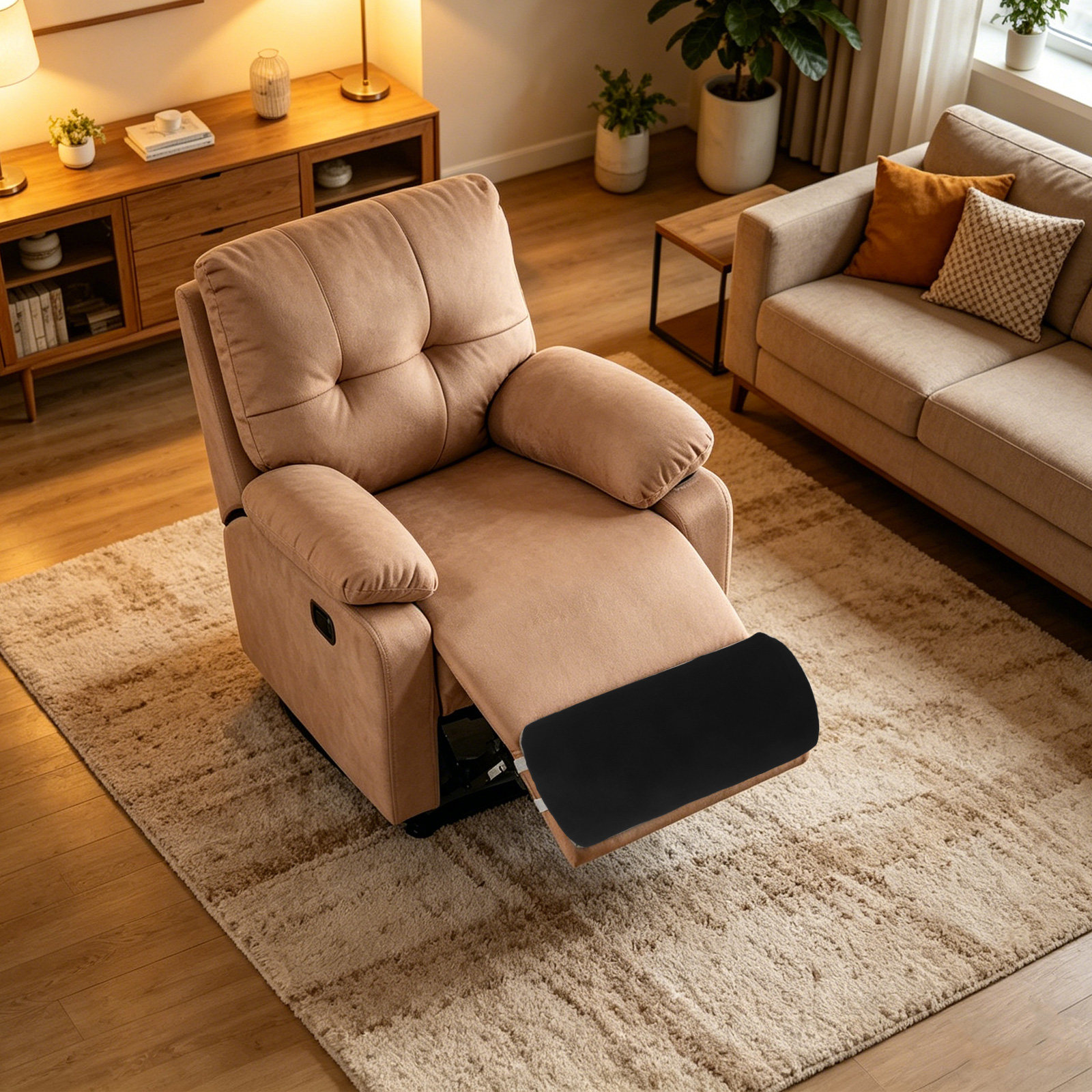Recliner Leg Rest Cushion Soft - Bolster Cushion Round ulasan dan harga
