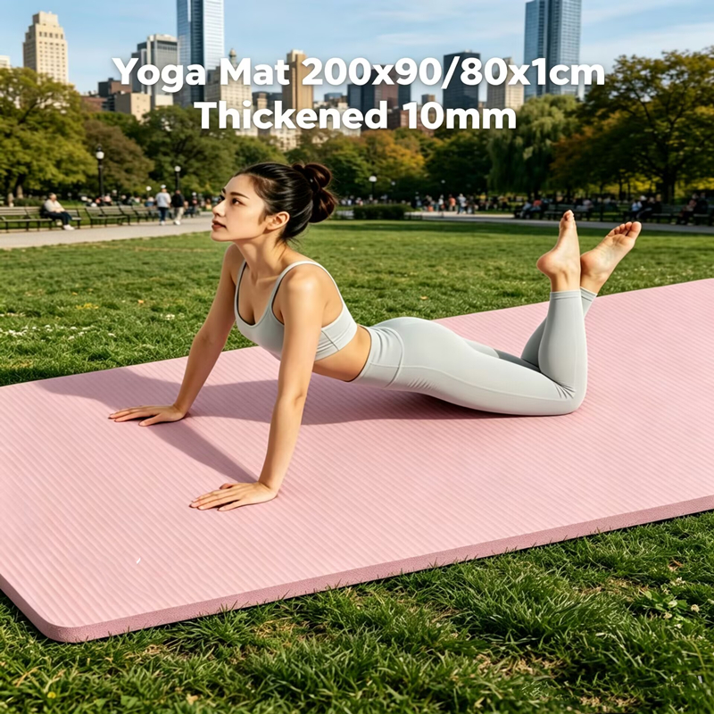 10MM Extra Thick Outdoor 200cm - Pilates Yoga For Beginners ulasan dan harga