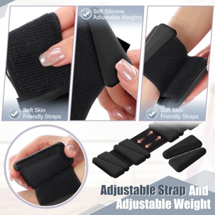 Adjustable Silicone Wrist Ankl - Home Pilates Yoga ulasan dan harga