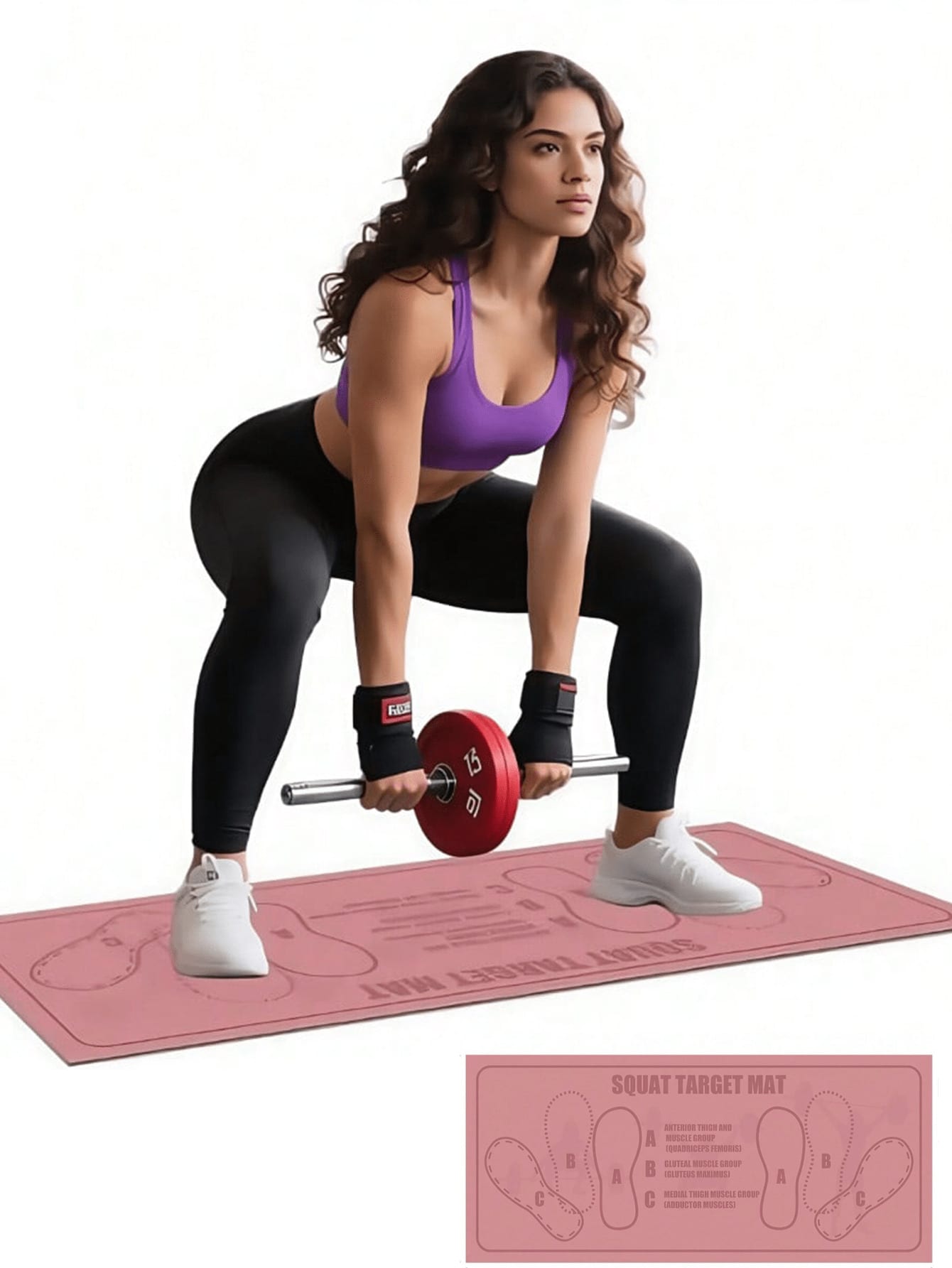 Non-Slip Wear-Resistant Squat  - Pilates Yoga Weight Loss ulasan dan harga