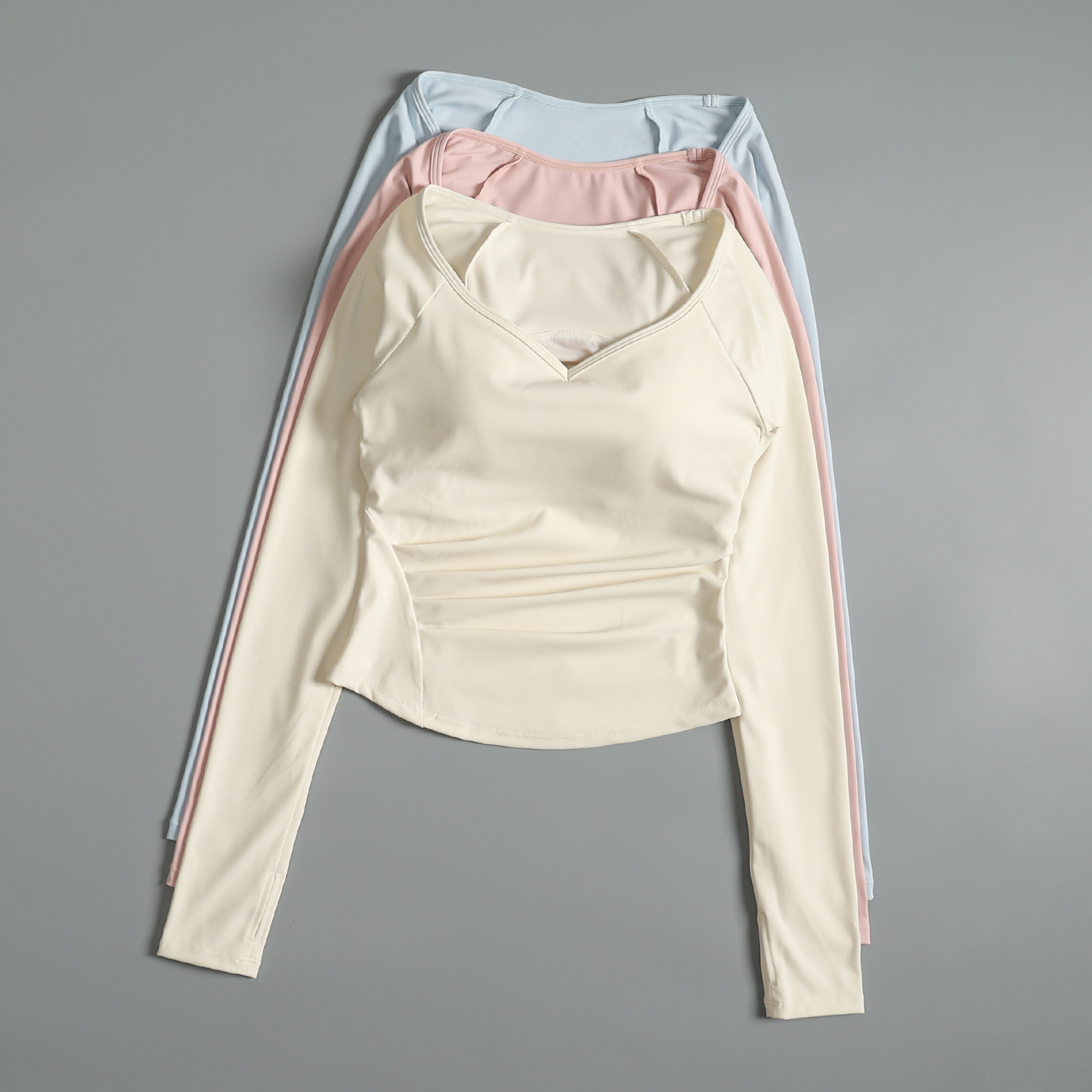 Professional Women's Long Slee - Pilates V Yoga ulasan dan harga