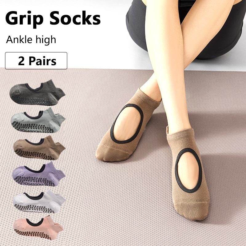 Grip Socks Soft Ventilated Mes - Pilates Yoga Etc ulasan dan harga