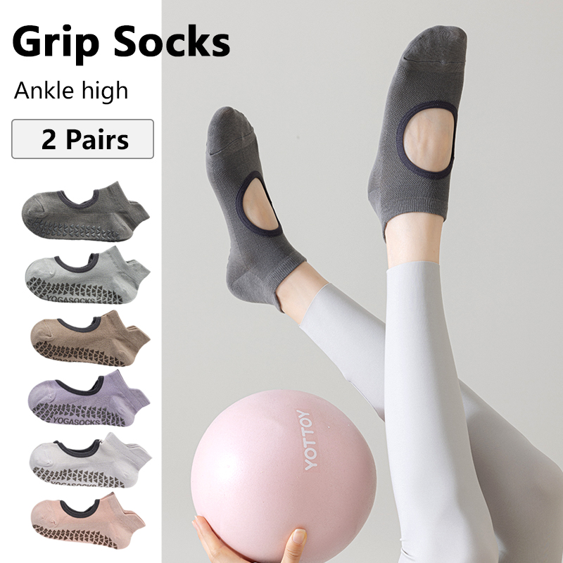 Grip Socks Soft Ventilated Mes - Pilates Yoga Etc ulasan dan harga