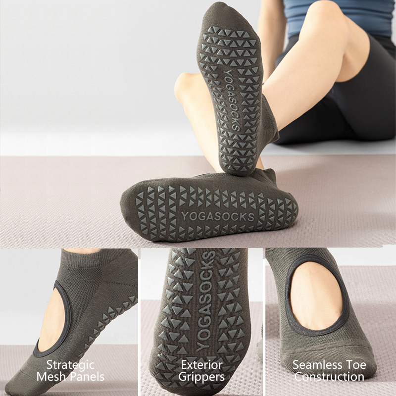 Grip Socks Soft Ventilated Mes - Pilates Yoga Etc ulasan dan harga