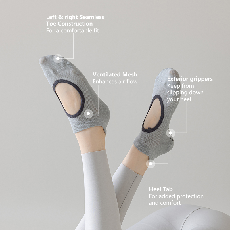 Grip Socks Soft Ventilated Mes - Pilates Yoga Etc ulasan dan harga