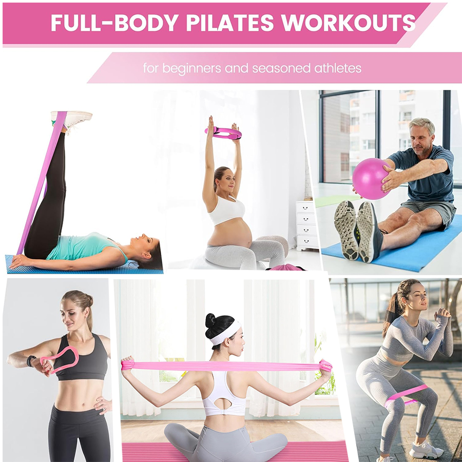 Customized LOGO 5-Piece Home G - Pilates Yoga Ball Exercises ulasan dan harga