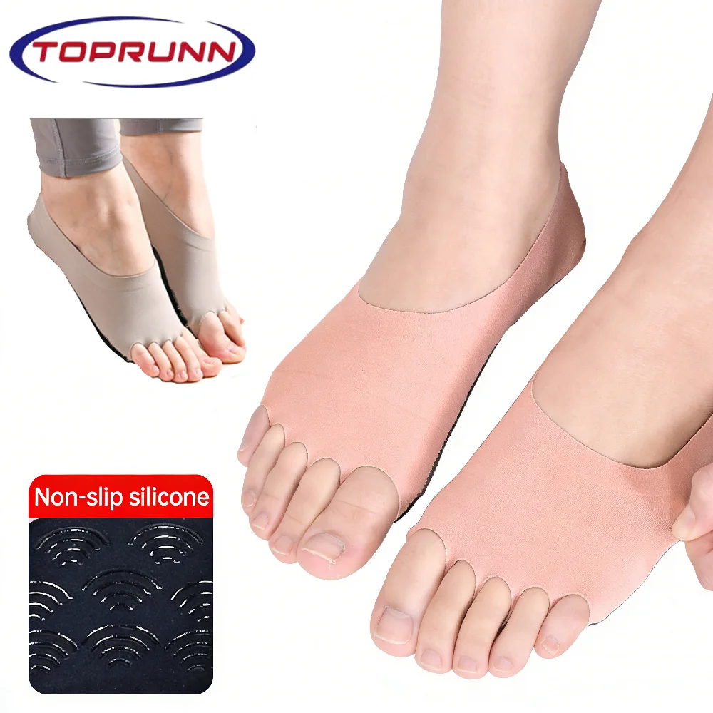 1Pair Toeless Yoga Socks for W - Home Pilates Yoga ulasan dan harga