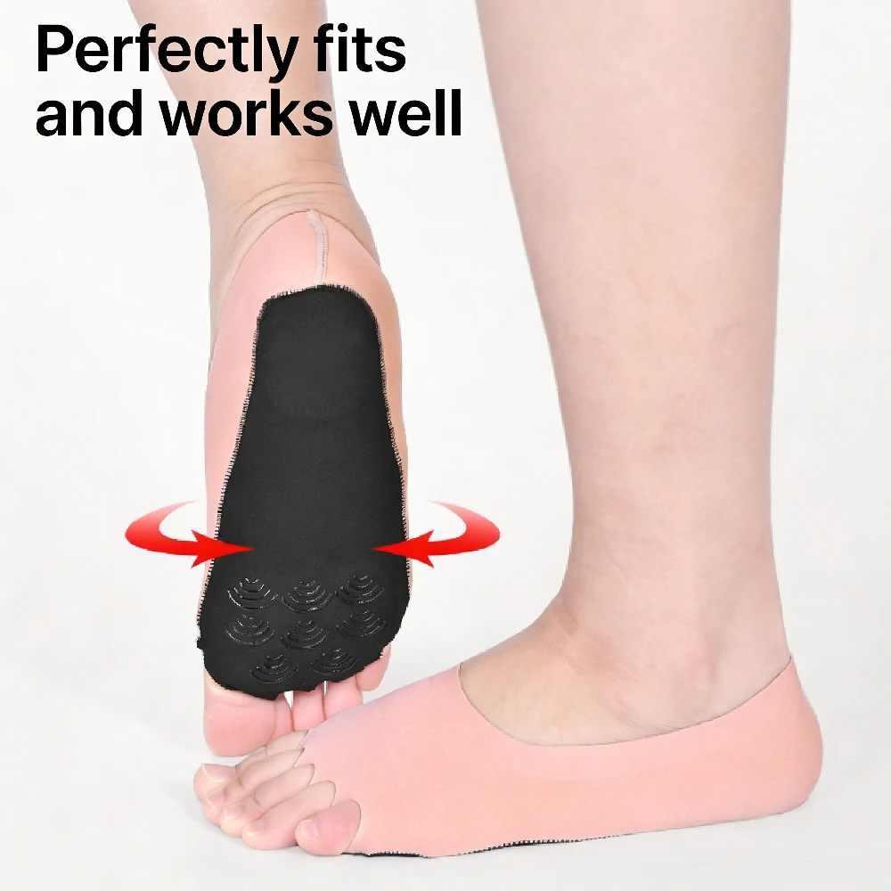 1Pair Toeless Yoga Socks for W - Home Pilates Yoga ulasan dan harga