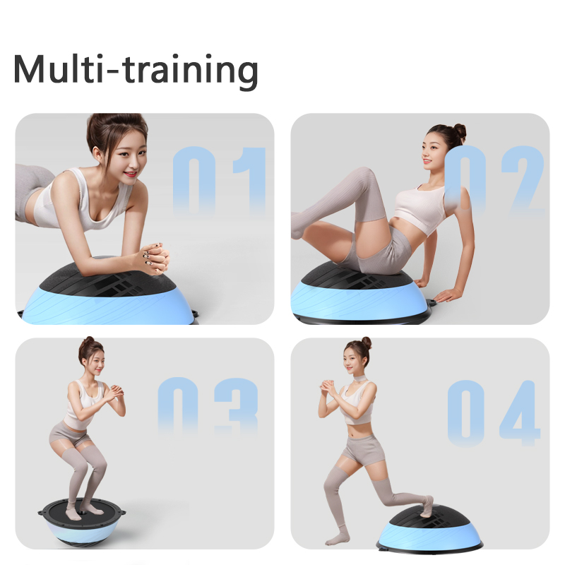New Safe Yoga Half Ball Specif - Pilates Yoga Ball Exercises ulasan dan harga