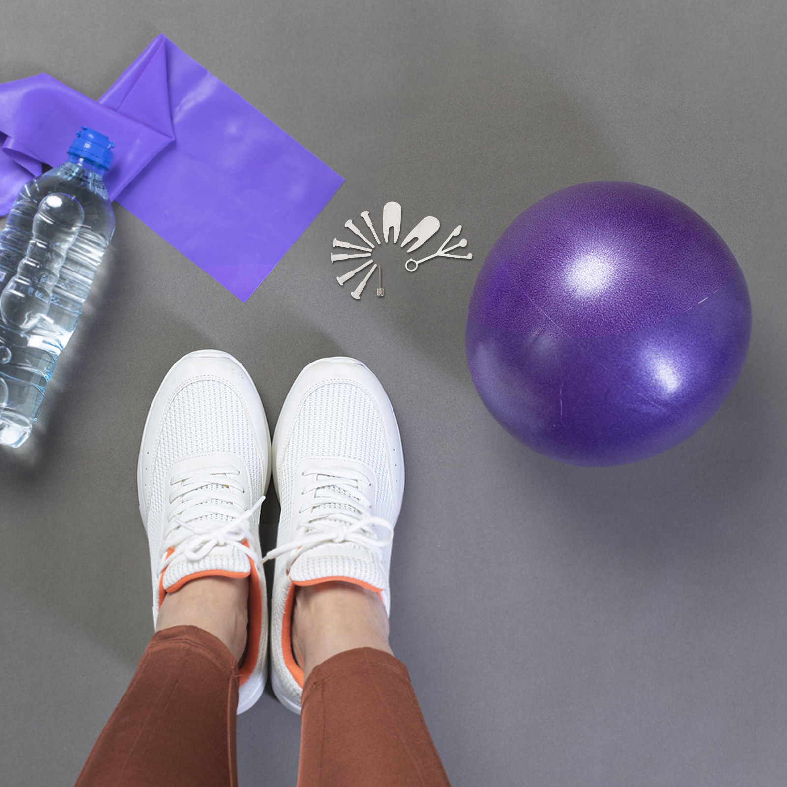 1Set Yoga Ball Plug Replacemen - Pilates Yoga Ball Exercises ulasan dan harga