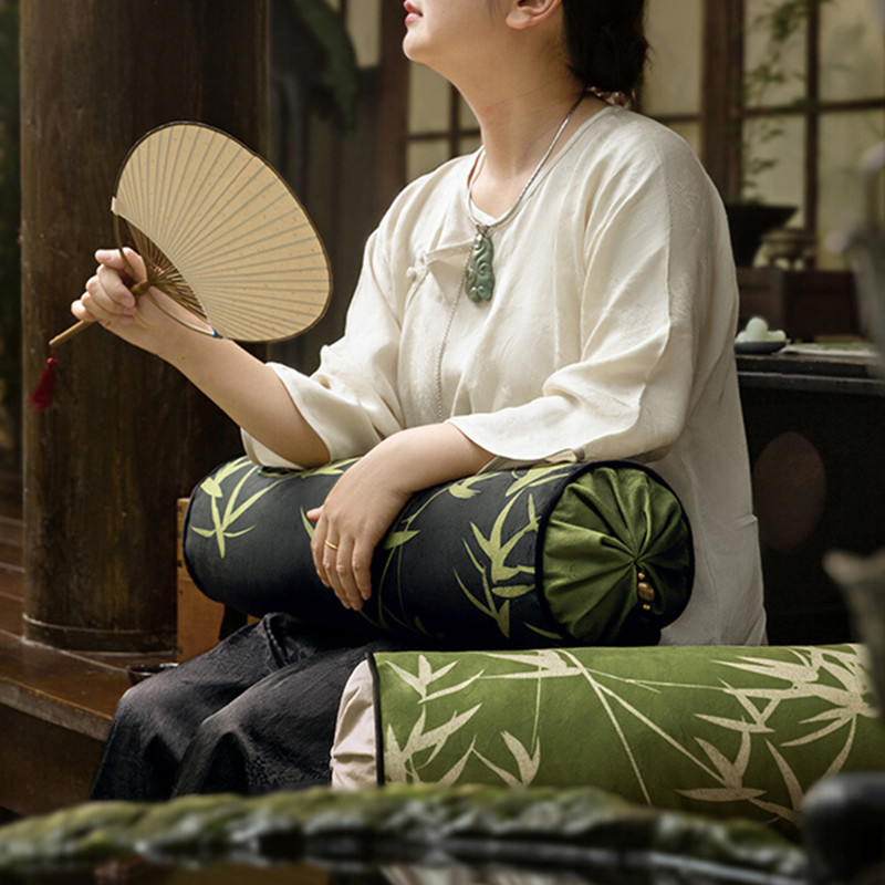Chinese Decorative Bolster Pil - Bolster Cushion Round ulasan dan harga