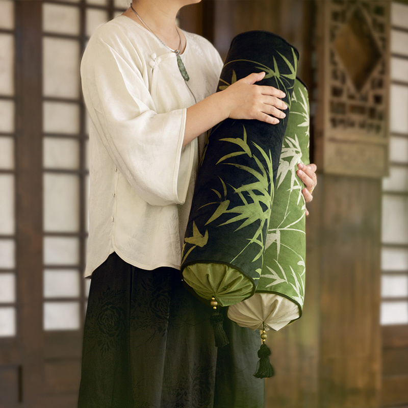 Chinese Decorative Bolster Pil - Bolster Cushion Round ulasan dan harga