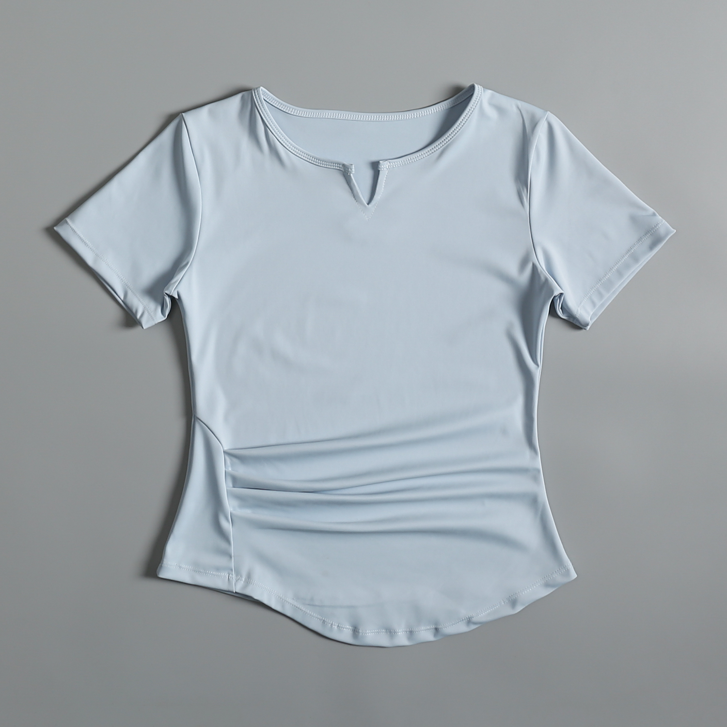 Women's Yoga Fitness Sports T- - Pilates V Yoga ulasan dan harga