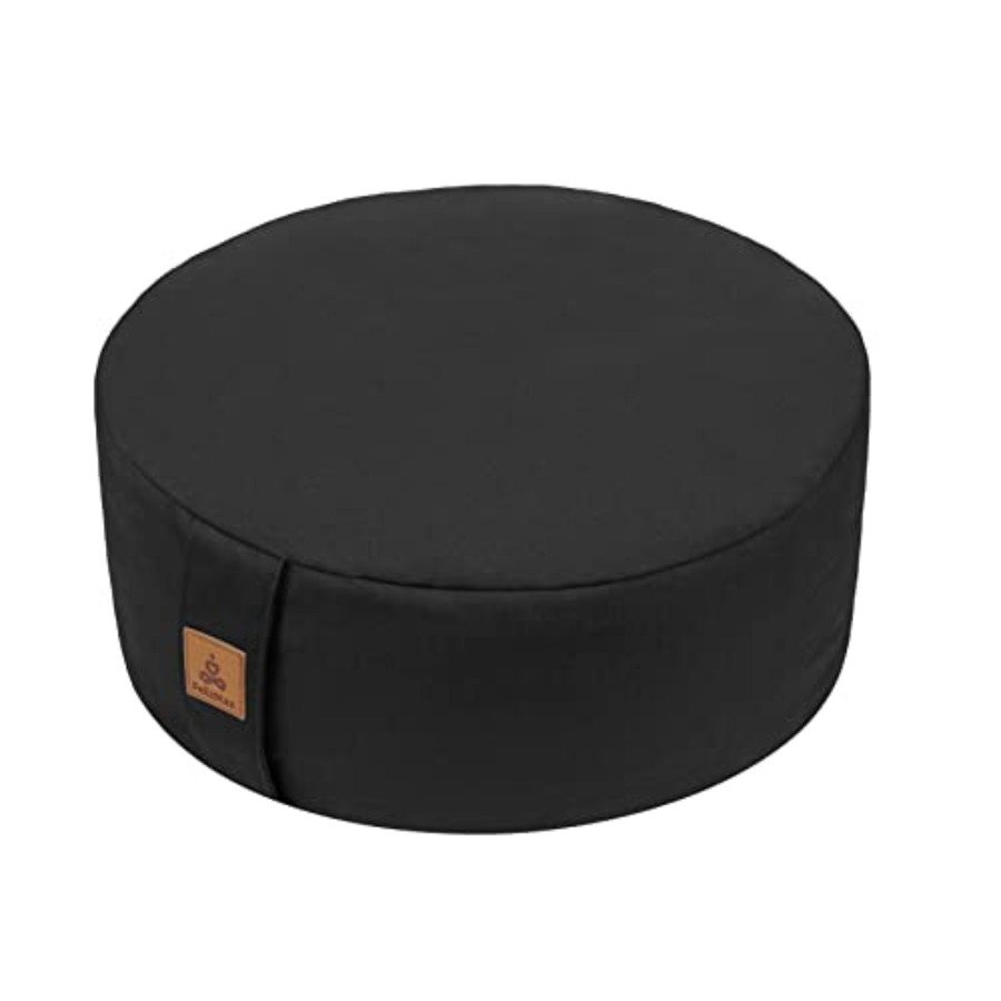 Zafu Buckwheat Meditation Cush - Bolster Cushion Round ulasan dan harga