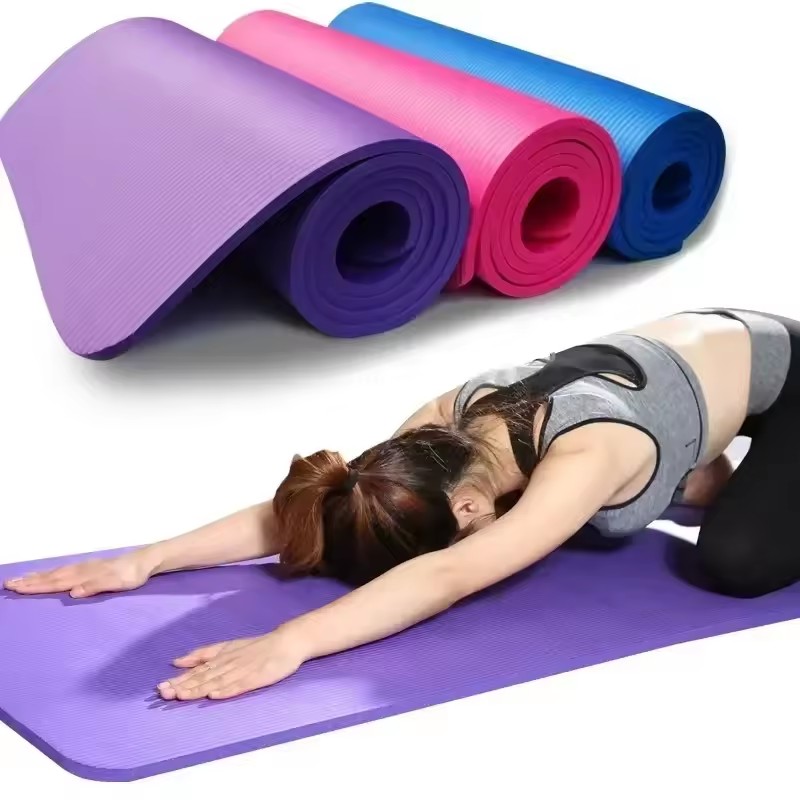 1CM Thick Yoga Mat Anti-skid S - Pilates Yoga For Beginners ulasan dan harga