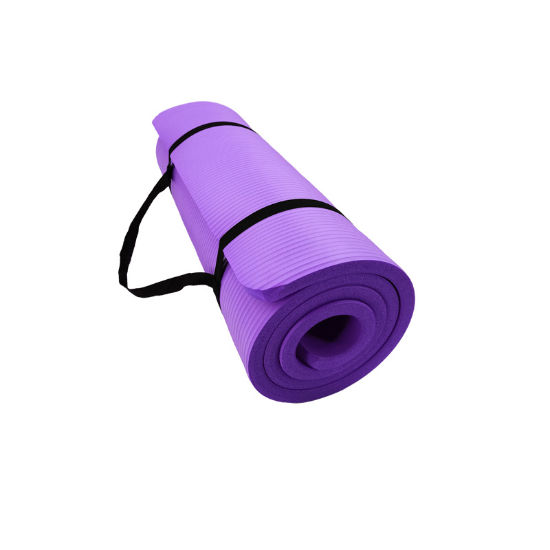 1CM Thick Yoga Mat Anti-skid S - Pilates Yoga For Beginners ulasan dan harga