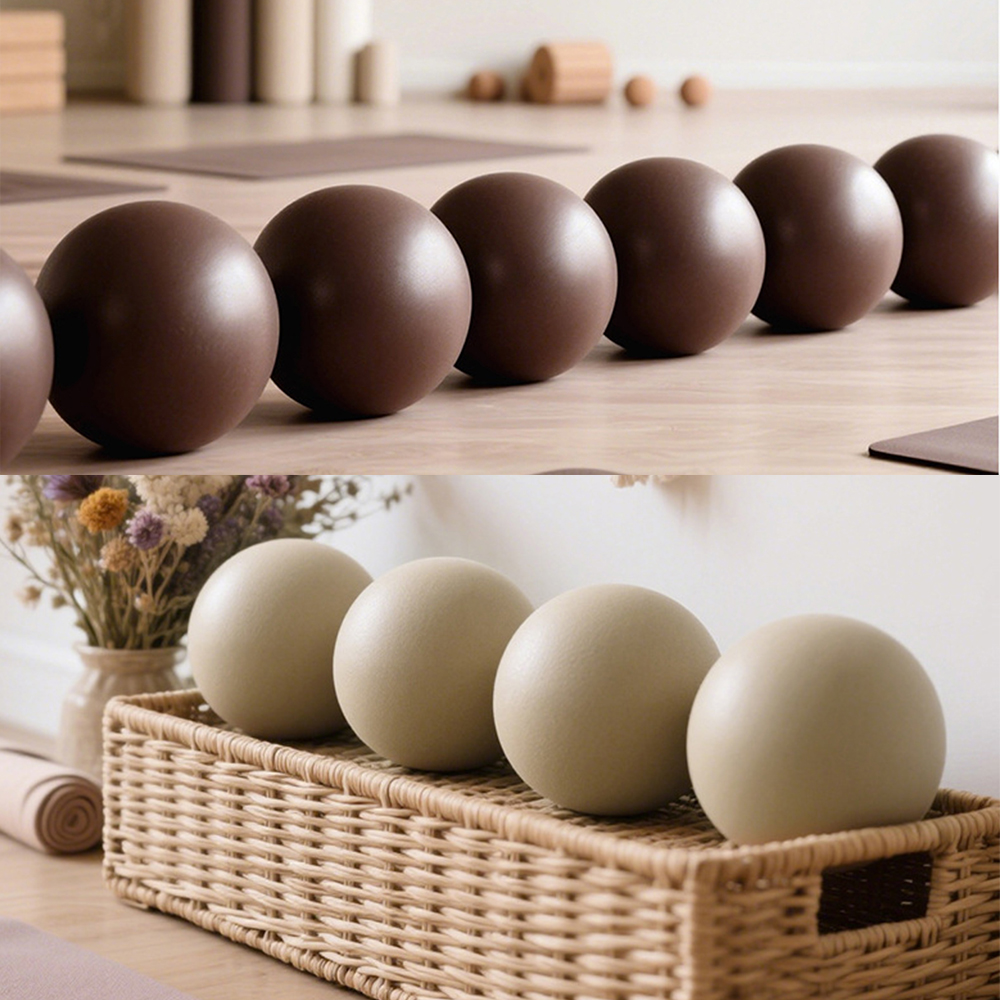 20cm Matte Exercise Ball Barre - Pilates Yoga Ball Exercises ulasan dan harga