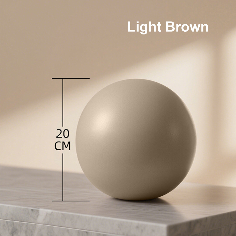 20cm Matte Exercise Ball Barre - Pilates Yoga Ball Exercises ulasan dan harga