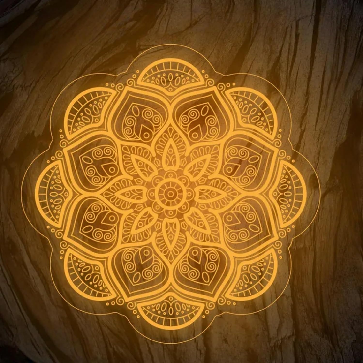 Mandala Neon Sign USB Powered  - Pilates Yoga Gifts ulasan dan harga