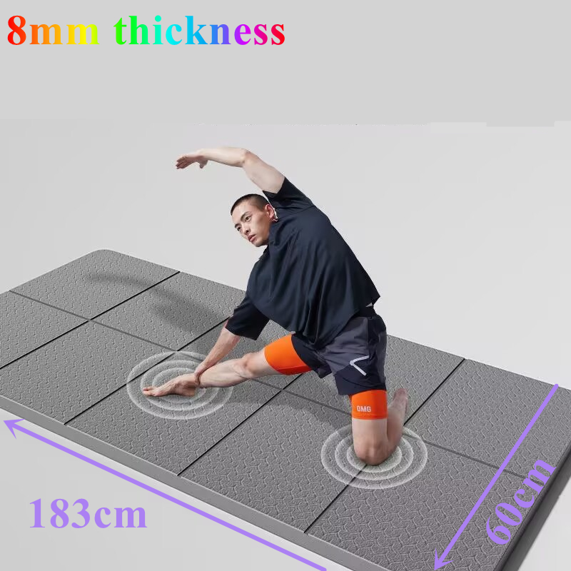 Fold 183x60x0.8cmEco-Friendly  - Pilates Yoga For Beginners ulasan dan harga
