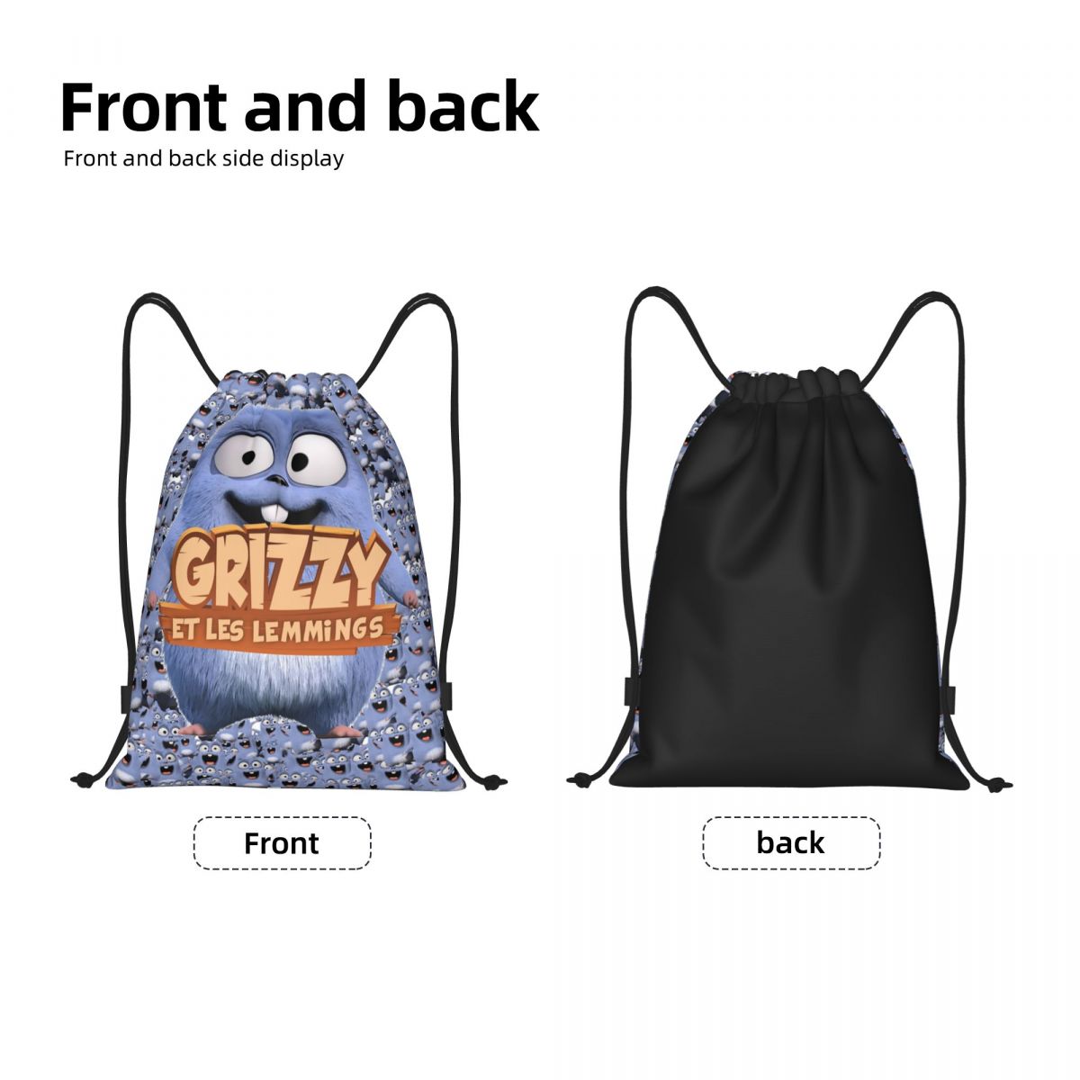 Grizzy And The Lemmings Kids F - Pilates Yoga Bag ulasan dan harga