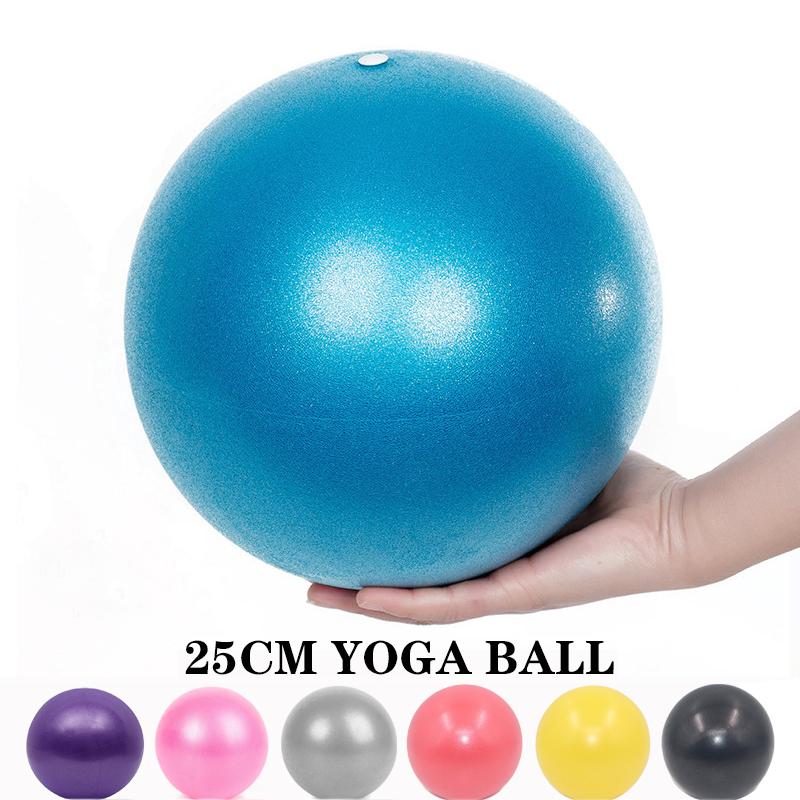 25cm Mini Yoga Ball Fitness Pi - Pilates Yoga Ball Exercises ulasan dan harga